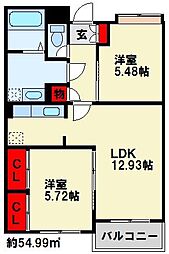 高峰ポロニア 2階