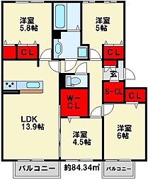 ドリームテュア/クレールシャト　ドリーム 3階