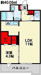 フェリシエ三萩野 3階