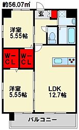 KSK南小倉コアプレイス 5階/501