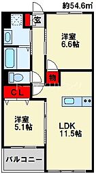 ファミール小倉北 1階