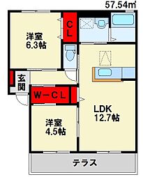クラヴィエ赤坂A 1階