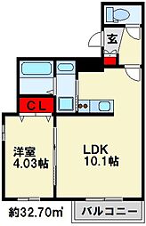 仮)Cherim片野II 2階/203