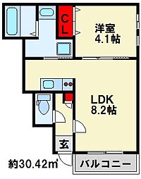 仮)Cherim片野EAST 2階/202