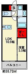 仮)足原1丁目新築マンション 3階/303