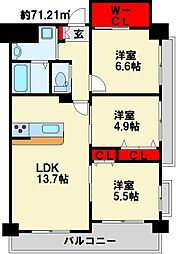 ベルステージ須賀町 2階/201
