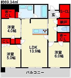 ザ・サンパーク小倉駅タワーレジデンス 5階