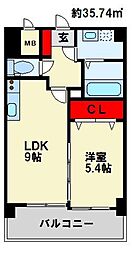 FORTUNATE 砂津 8階