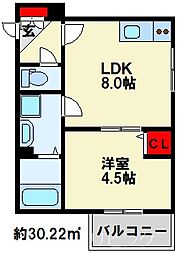 platino片野 2階/201