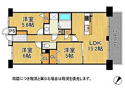 間取図画像 3LDK