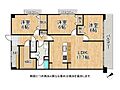 コスモハイツあやめ池4階1,998万円