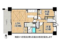 間取図画像 2SLDK