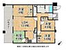 間取り：7階建て6階南西向きにつき採光・通風・眺望良好です！