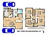 間取り：広々19.25帖のLDKがある3LDKの間取りです