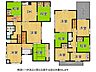 間取り：ゆとりある東南向きの10LDKです
