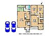間取り：延床面積113.44m2の4LDKで、ゆとりある生活空間が魅力です。