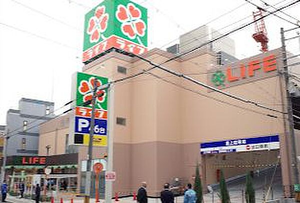 画像28:【スーパー】ライフ 寺田町駅前店まで977ｍ