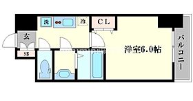 ｇｍ難波ウエストＤ．Ｃ. 602 ｜ 大阪府大阪市浪速区桜川4丁目6-9（賃貸マンション1K・6階・21.37㎡） その2