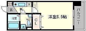 アフルエンス難波  ｜ 大阪府大阪市浪速区元町1丁目14番地13号（賃貸マンション1K・7階・23.45㎡） その2