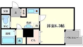 メゾン夕陽ヶ丘 501 ｜ 大阪府大阪市天王寺区上本町8丁目6番地9号（賃貸マンション1K・5階・22.88㎡） その2