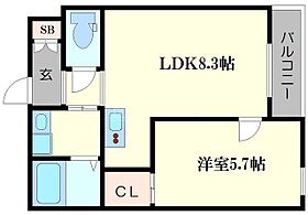 エスタピア寺田町  ｜ 大阪府大阪市天王寺区大道4丁目（賃貸マンション1LDK・3階・37.06㎡） その2