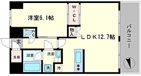 スプランディッド難波II  ｜ 大阪府大阪市浪速区塩草3丁目12番地17号（賃貸マンション1LDK・13階・47.88㎡） その2