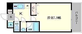 スプランディッド難波I  ｜ 大阪府大阪市浪速区稲荷2丁目（賃貸マンション1K・2階・25.01㎡） その2