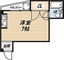 サンハイツ・スリー  ｜ 大阪府高槻市藤の里町（賃貸マンション1R・3階・19.00㎡） その2