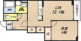 エアリ―レジデンス・芝生  ｜ 大阪府高槻市芝生町2丁目（賃貸アパート1LDK・1階・45.72㎡） その2