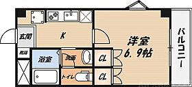 Ｄｅｒ　Ｂｅｒｇ  ｜ 大阪府高槻市上牧北駅前町（賃貸マンション1K・2階・24.75㎡） その2