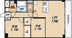 間取図画像 1SLDK