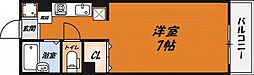 ハイツサニーコート ワンルームの間取図画像