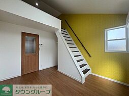 クリムゾンハイツ的場 1階1Kのリビング/ダイニング