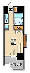 サンヴェール飯能 ワンルームの間取図画像