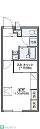 レオパレス柚 1Kの間取図画像