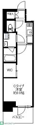 アルティジャーノD'sSAYAMA 1Kの間取図画像