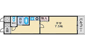 ステュディオＹＵＲＩ 109 ｜ 大阪府高槻市大和１丁目（賃貸マンション1K・1階・23.19㎡） その2