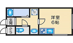 カーサディシエナ 1LDKの間取図画像