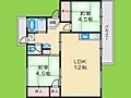 翠が丘団地2号棟2階6.5万円