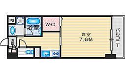 プラネット46 1Kの間取図画像