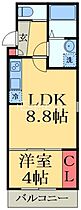 千葉県千葉市若葉区都賀２丁目（賃貸アパート1LDK・1階・29.29㎡） その2