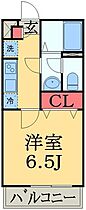 千葉県千葉市中央区椿森１丁目（賃貸マンション1K・2階・21.73㎡） その2