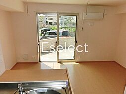 フルール・ド・スリジェII 1階2LDKのリビング/ダイニング