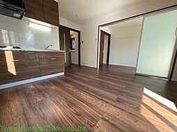 東急大井町線 上野毛駅 徒歩10分の賃貸アパート 2階1LDKのリビング/ダイニング