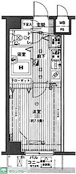グランド・ガーラ渋谷松濤 1Kの間取図画像