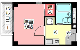 マンションソレイユ  ｜ 大阪府門真市幸福町（賃貸マンション1K・3階・19.44㎡） その2