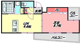 大阪府門真市末広町（賃貸アパート1LDK・1階・40.17㎡） その2