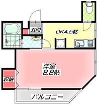 大阪府大阪市旭区今市２丁目（賃貸マンション1DK・2階・34.58㎡） その2