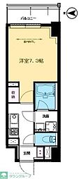 MKヒルズ 1Kの間取図画像