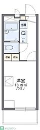 レオパレスファミリア 1Kの間取図画像